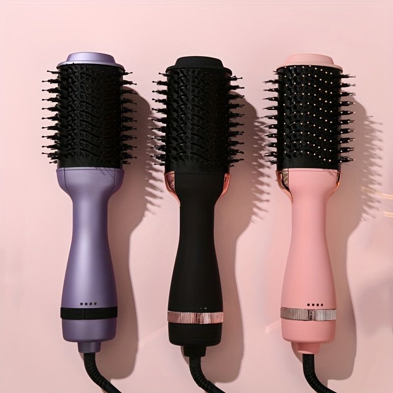 3-in-1 Hair Dryer Brush - Straighten and Style Your Hair with Hot Air Brush - Perfect for Damage-Free Hair Care - Renee Lane Company
