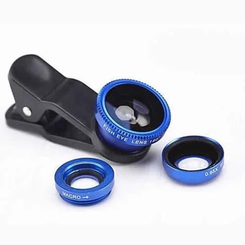 3-in-1 Universal Clip on Smartphone Camera Lens - 6 Colors - Renee Lane Company