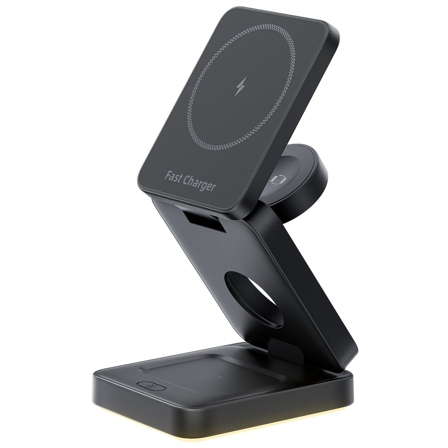 3 in 1 Wireless Charger Magnetic Foldable Charger For iphone charger power Adapter Charging Stand & Holder - Renee Lane Company