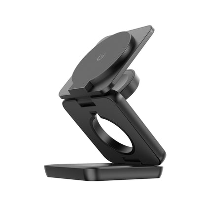 3 in 1 Wireless Charger Magnetic Foldable Charger For iphone charger power Adapter Charging Stand & Holder - Renee Lane Company