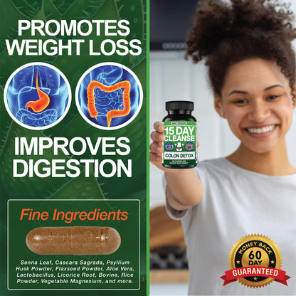 3 x Bundle - 15 Day Cleanse | Colon Cleanse & Detox - Renee Lane Company