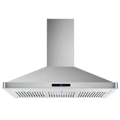 30/36 inch Range Hood 700CFM Wall Mount Stainless Steel Touch Control 3-speed Stove Vent - Renee Lane Company