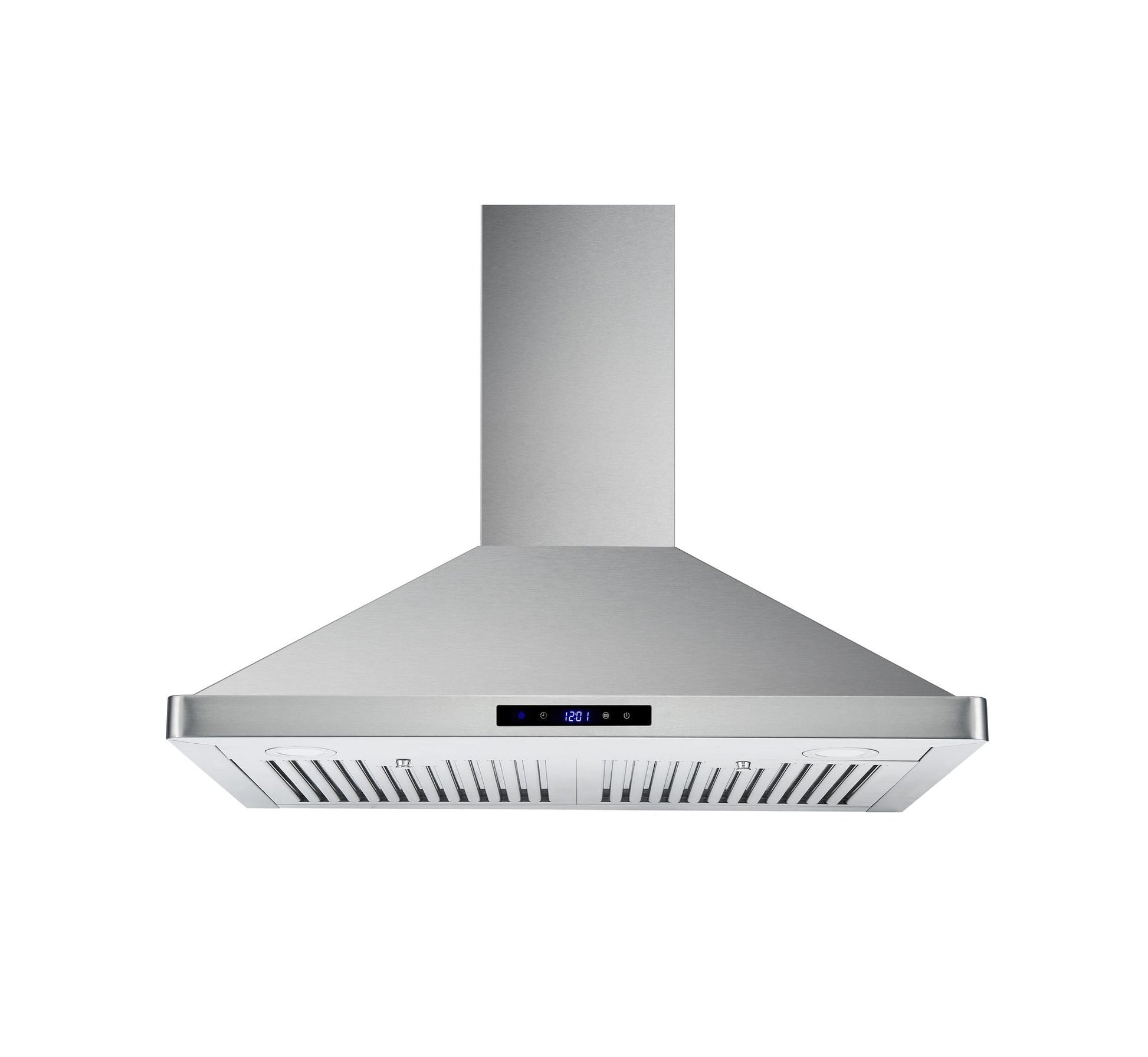 30/36 inch Range Hood 700CFM Wall Mount Stainless Steel Touch Control 3-speed Stove Vent - Renee Lane Company