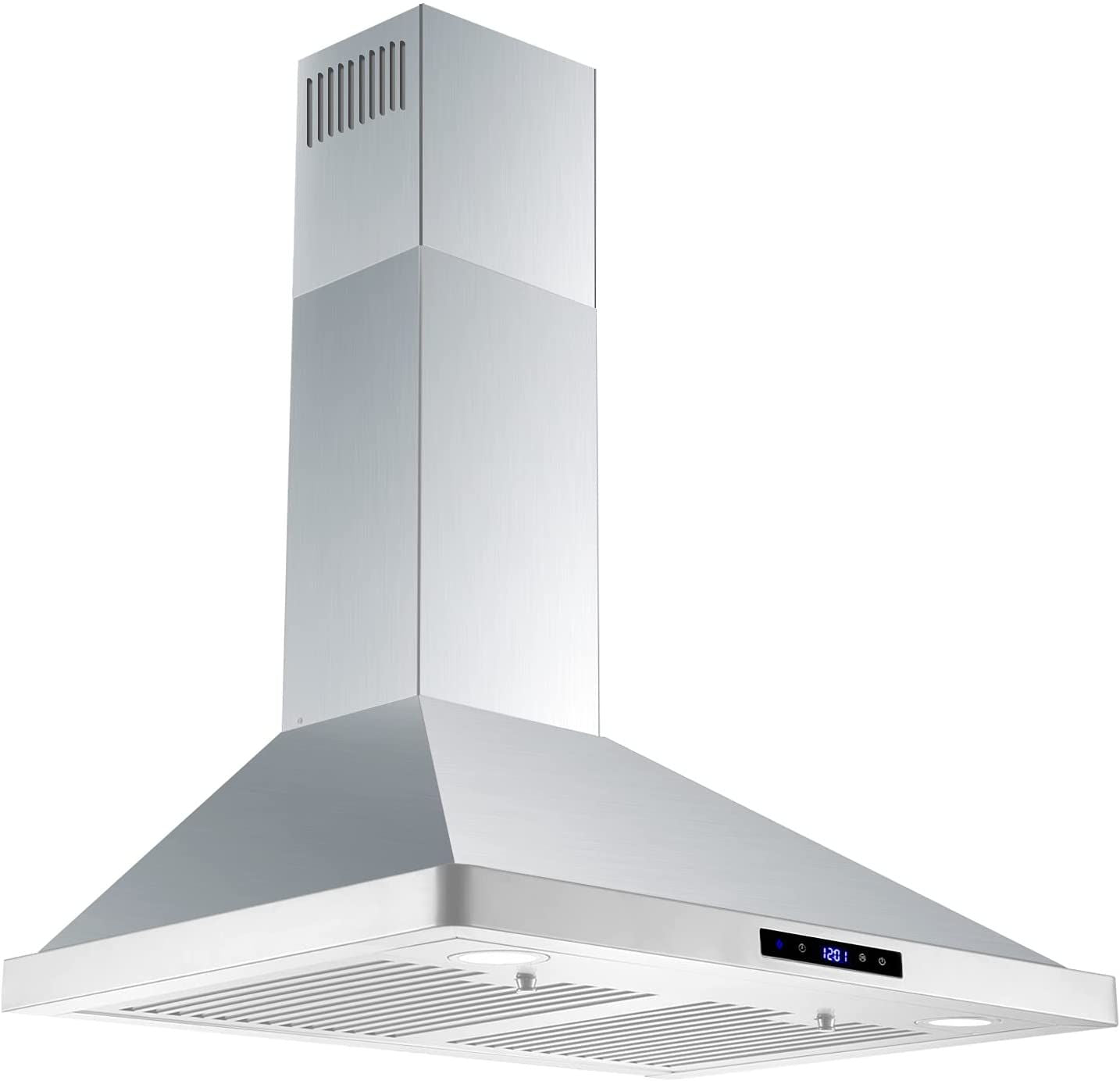 30/36 inch Range Hood 700CFM Wall Mount Stainless Steel Touch Control 3-speed Stove Vent - Renee Lane Company