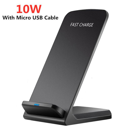 30W Wireless Charger for Samsung S22 S21 Note 20 15W 2 in 1 Fast Charging Stand For iPhone 14 13 12 11 XS XR X 8 Airpods Pro - Renee Lane Company