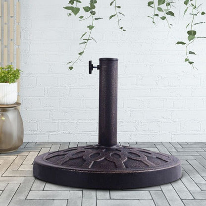 30lbs 18 Inches Heavy Duty Outdoor Patio Market Umbrella Base - Renee Lane Company