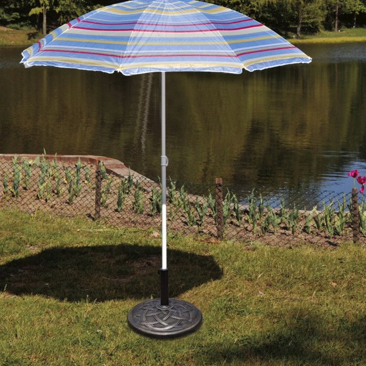 30lbs 18 Inches Heavy Duty Outdoor Patio Market Umbrella Base - Renee Lane Company
