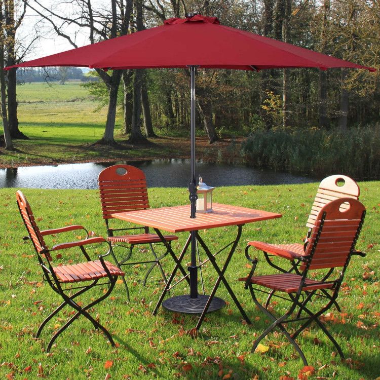 30lbs 18 Inches Heavy Duty Outdoor Patio Market Umbrella Base - Renee Lane Company