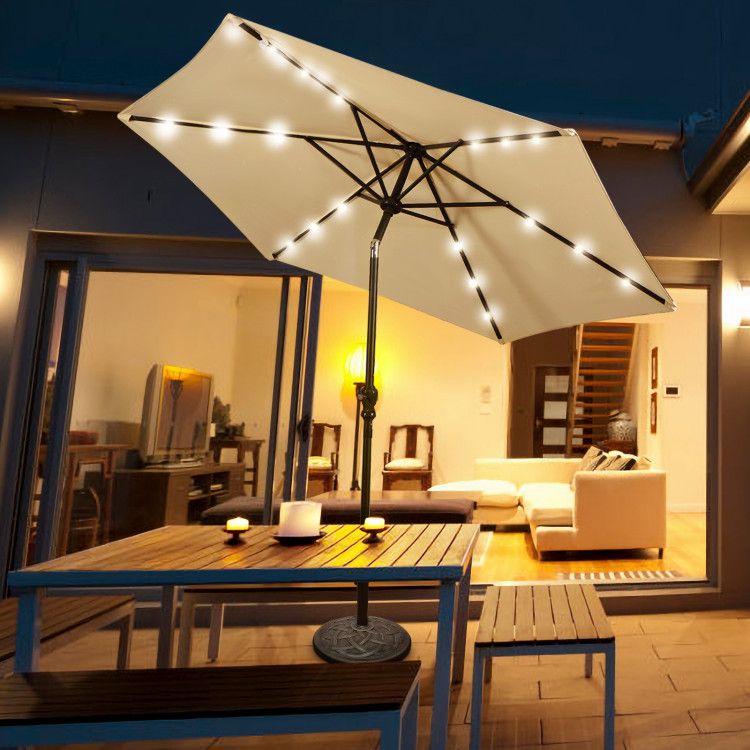 30lbs 18 Inches Heavy Duty Outdoor Patio Market Umbrella Base - Renee Lane Company
