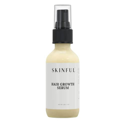 Skinful Hair Growth Serum for Hair Loss Treatment - Reviving Hair Serum for Thinning Hair - 2oz