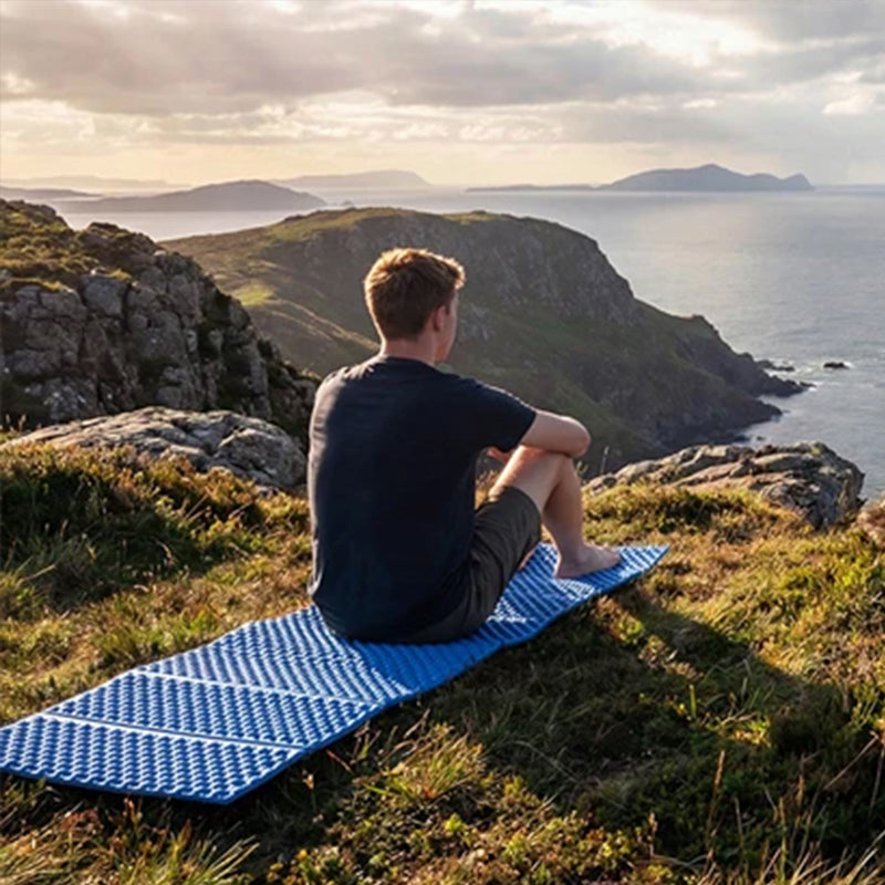 330g Lightweight Foam Camping Mattress | Portable Foldable Sleeping Pad, Moisture-Resistant & Insulated for Hiking, Backpacking - Renee Lane Company