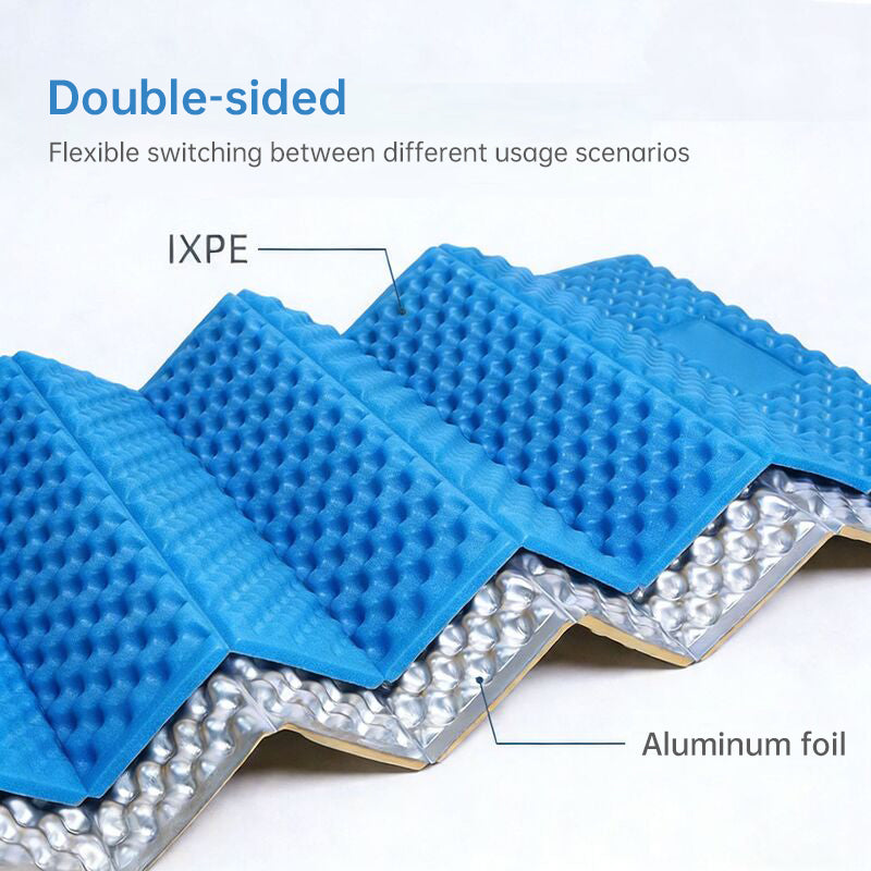 330g Lightweight Foam Camping Mattress | Portable Foldable Sleeping Pad, Moisture-Resistant & Insulated for Hiking, Backpacking - Renee Lane Company