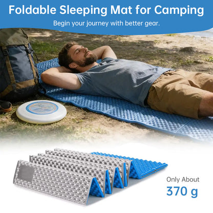330g Lightweight Foam Camping Mattress | Portable Foldable Sleeping Pad, Moisture-Resistant & Insulated for Hiking, Backpacking - Renee Lane Company