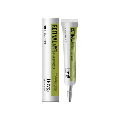 Retinol brightening firming cream tube and box, 15 g