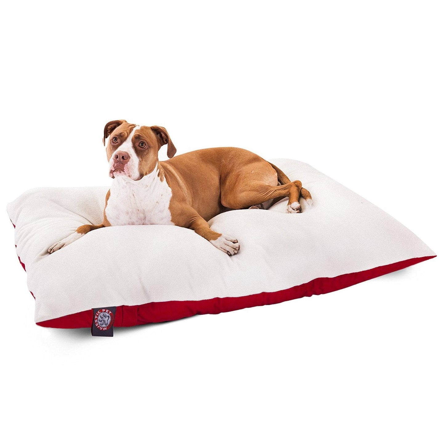 36x48 Red Rectangle Pet Dog Bed By Majestic Pet Products Large - Renee Lane Company