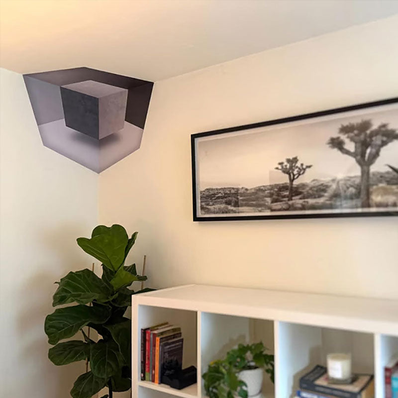 3D Creative Wall Stickers - Reality-Remodeling Illusion Art for Impossible Corners, Home & Wall Decor - Renee Lane Company