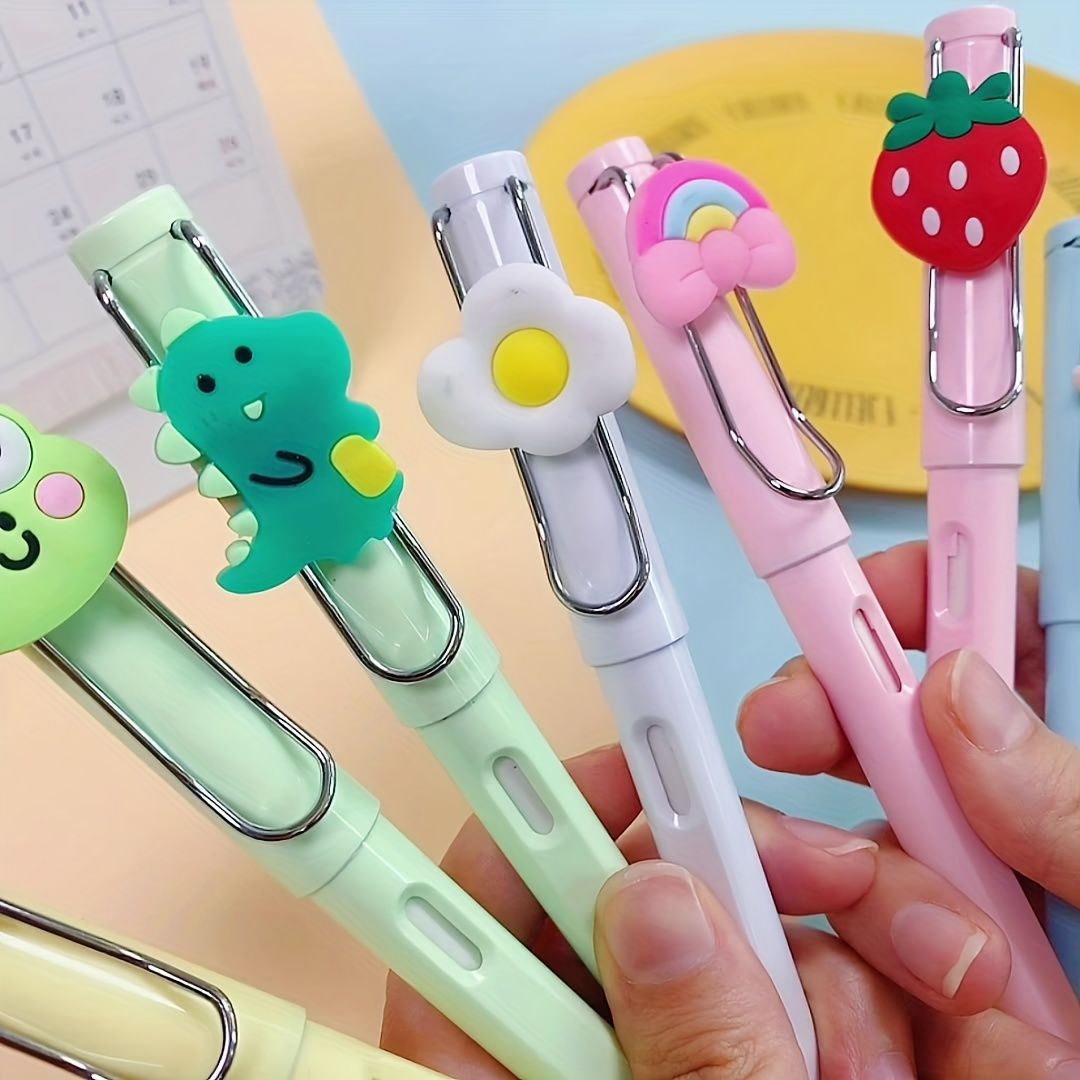 3PCS/4PCS Eternity Pencil Not Easy To Break Lead Not Dirty Hands Primary School Students Free Sharpening Pencil - Renee Lane Company