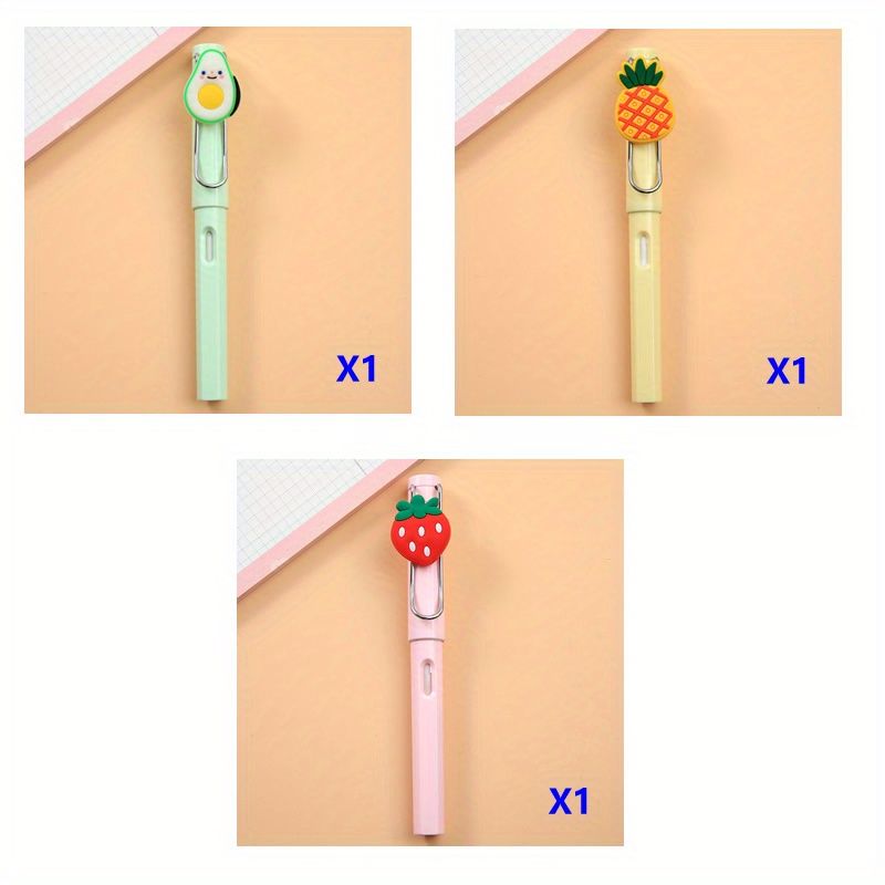 3PCS/4PCS Eternity Pencil Not Easy To Break Lead Not Dirty Hands Primary School Students Free Sharpening Pencil - Renee Lane Company