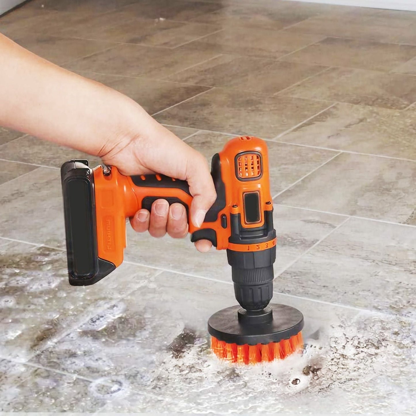 3Pcs/Set Drill Brush Power Scrubber Cleaning Brush for Car Carpet Wall Tile Tub Cleaner Combo - Renee Lane Company
