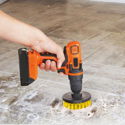 3Pcs/Set Drill Brush Power Scrubber Cleaning Brush for Car Carpet Wall Tile Tub Cleaner Combo - Renee Lane Company