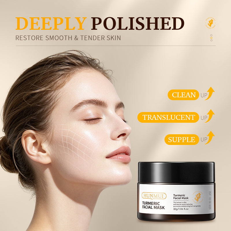 HUNMUI Turmeric Topical Face Mask 30g