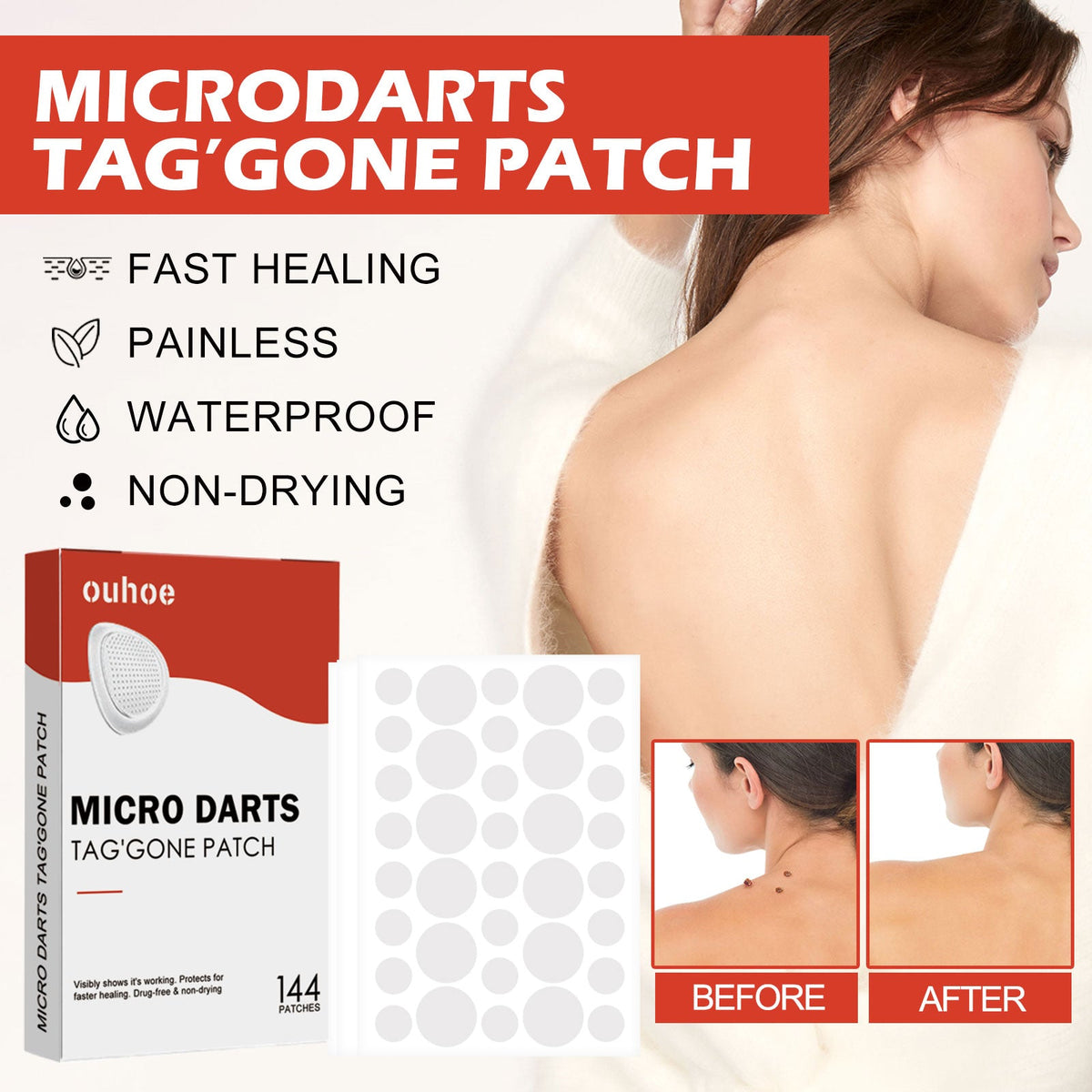 Purifying Face Patches 144PCS