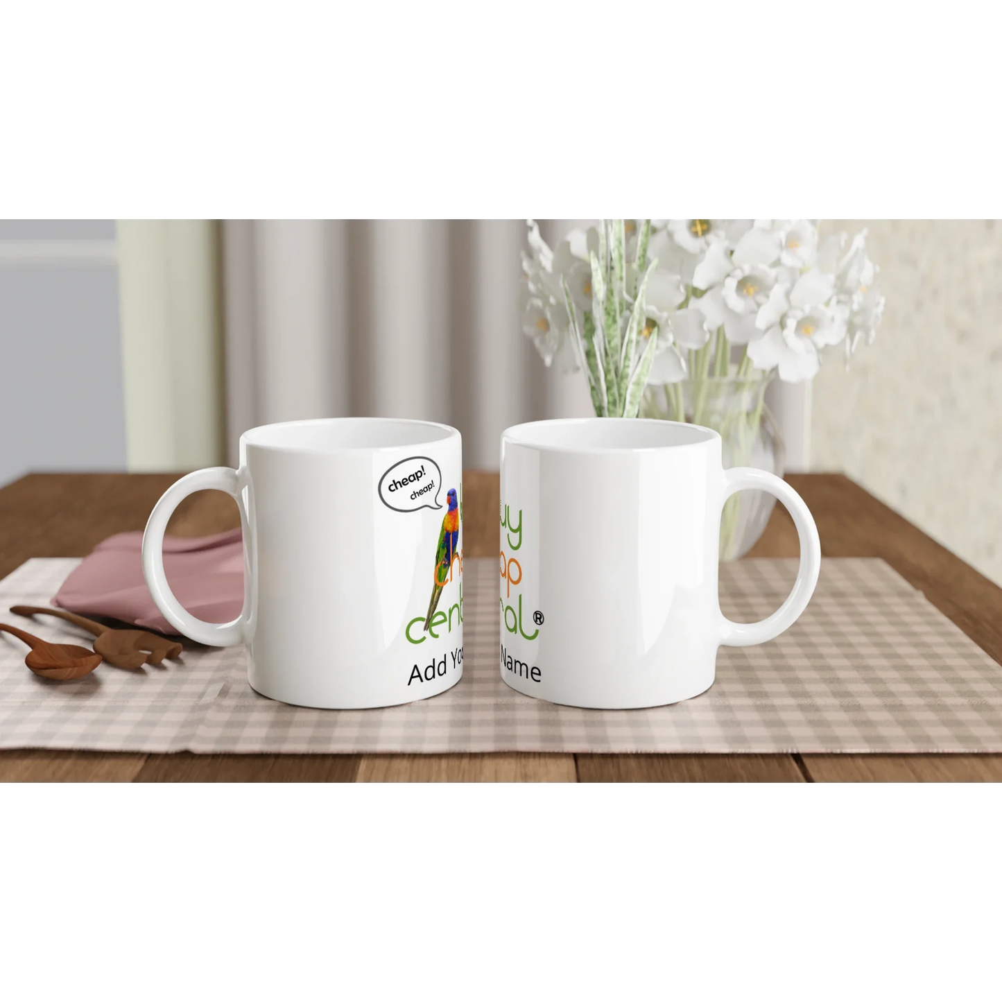 White 11oz Ceramic Mug