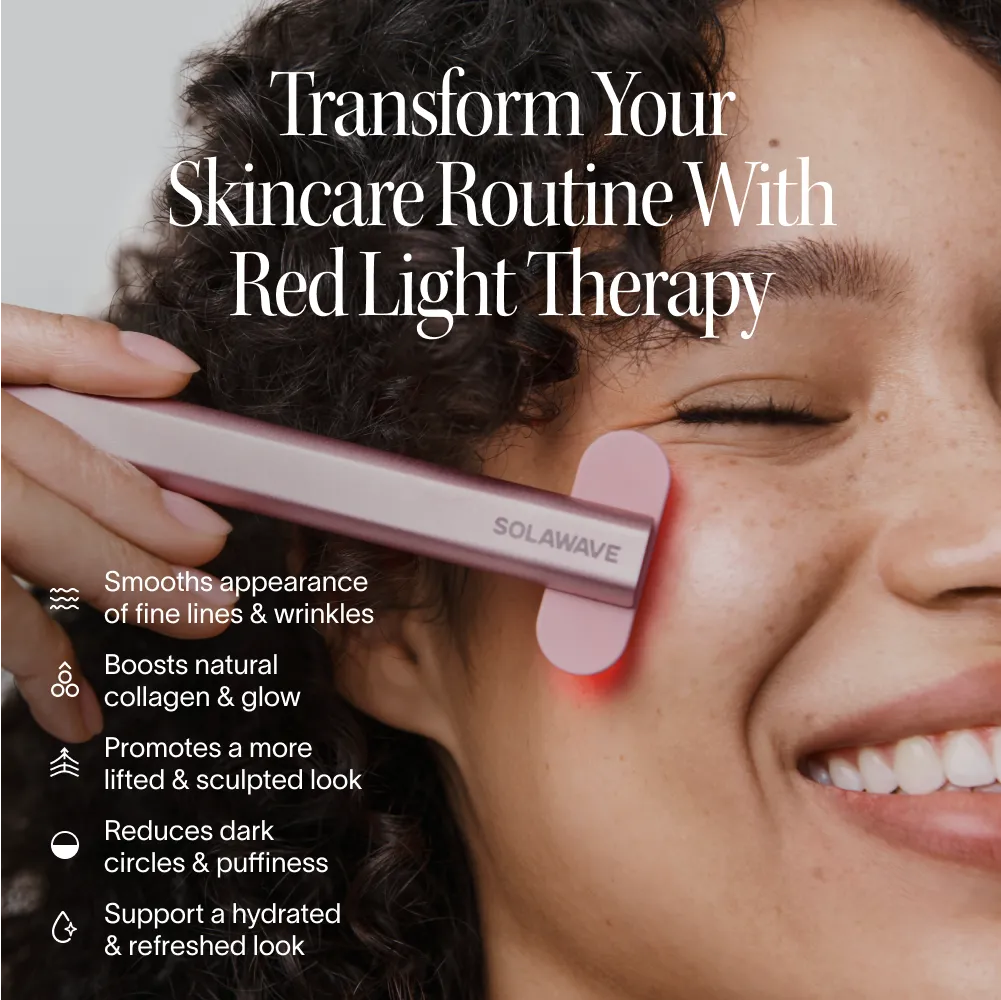 4-in-1 Red Light Therapy Wand & Activating Serum Kit - Renee Lane Company