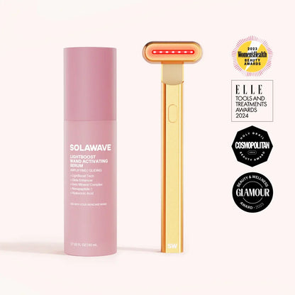 4-in-1 Red Light Therapy Wand & Activating Serum Kit - Renee Lane Company
