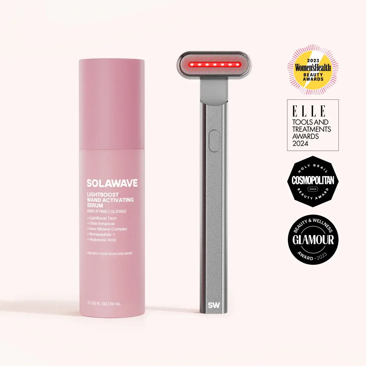 4-in-1 Red Light Therapy Wand & Activating Serum Kit - Renee Lane Company