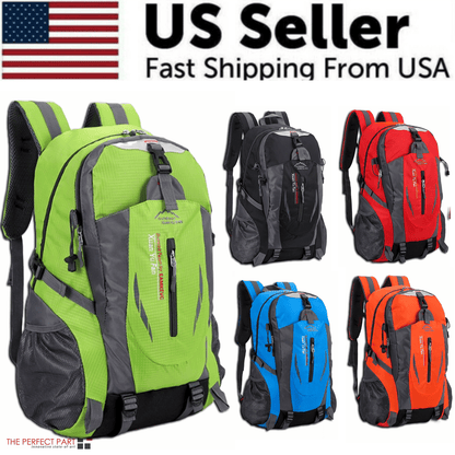 40L Men Women Travel Backpack Rucksack Camping Laptop Hiking School Book Bag USA - Renee Lane Company