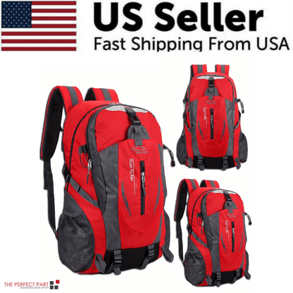 40L Men Women Travel Backpack Rucksack Camping Laptop Hiking School Book Bag USA - Renee Lane Company