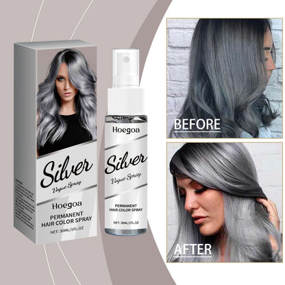 Silver Gray Hair Dye Spray 30ml