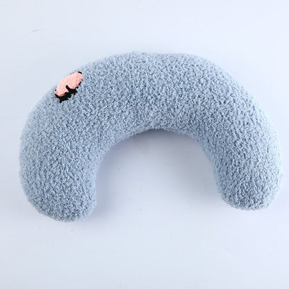 Little Pillow For Cats Fashion Neck Protector Deep Sleep Puppy U-Shaped Pillow Pets Pillow Kitten Headrest Dog Sleeping Pillow Pet Products - Renee Lane Company