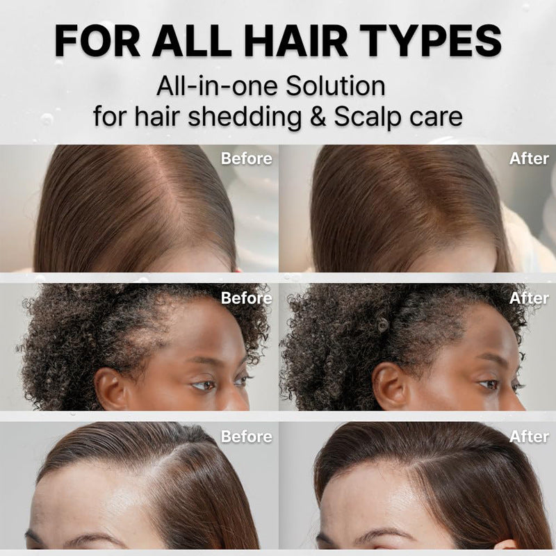 Hair Care With Built-in Brush Head