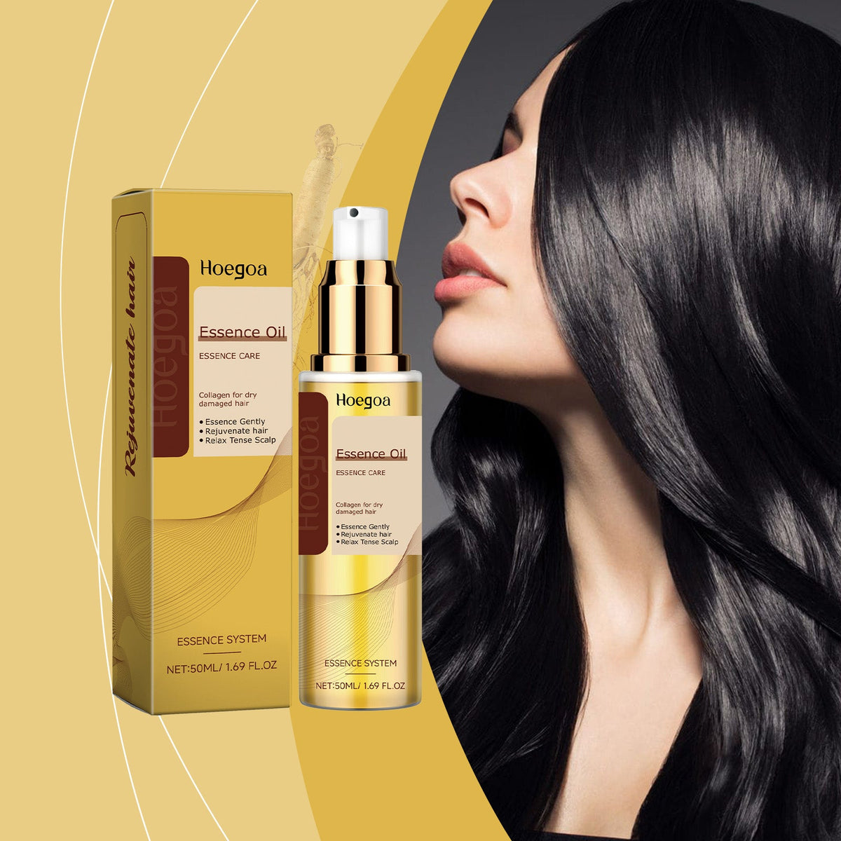 Natural Plant Hair Care Oil 50ml