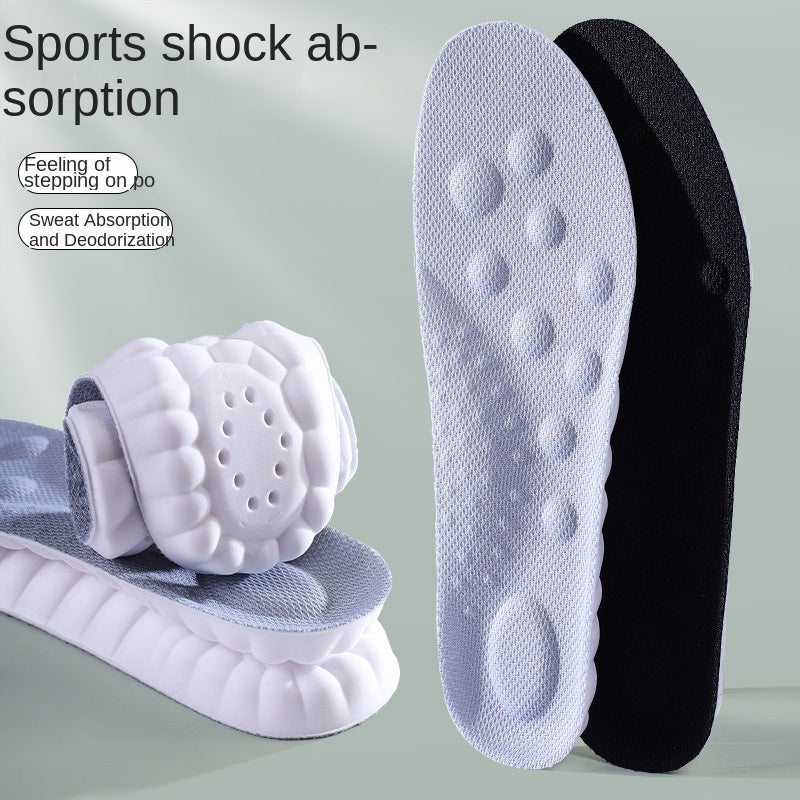 4D Sport Insoles PU Arch Full Insole, Odor-Resistant, High-Elastic Shock Absorption - Renee Lane Company