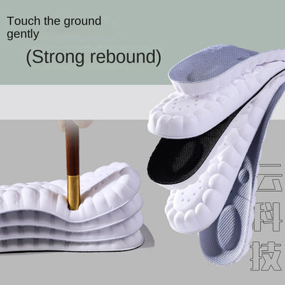 4D Sport Insoles PU Arch Full Insole, Odor-Resistant, High-Elastic Shock Absorption - Renee Lane Company