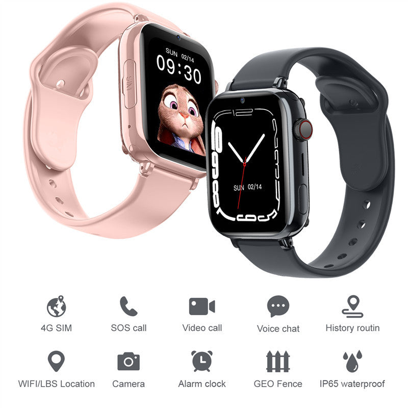 4G children's smart watch with 1.85-inch large screen, waterproof and location tracking - Renee Lane Company