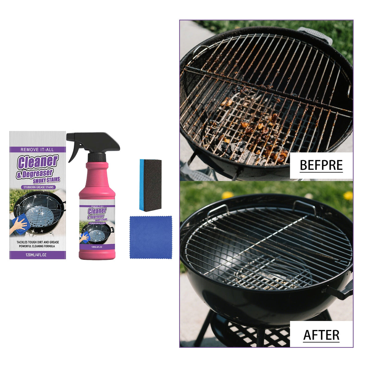 Barbecue Grill Cleaner 120ml