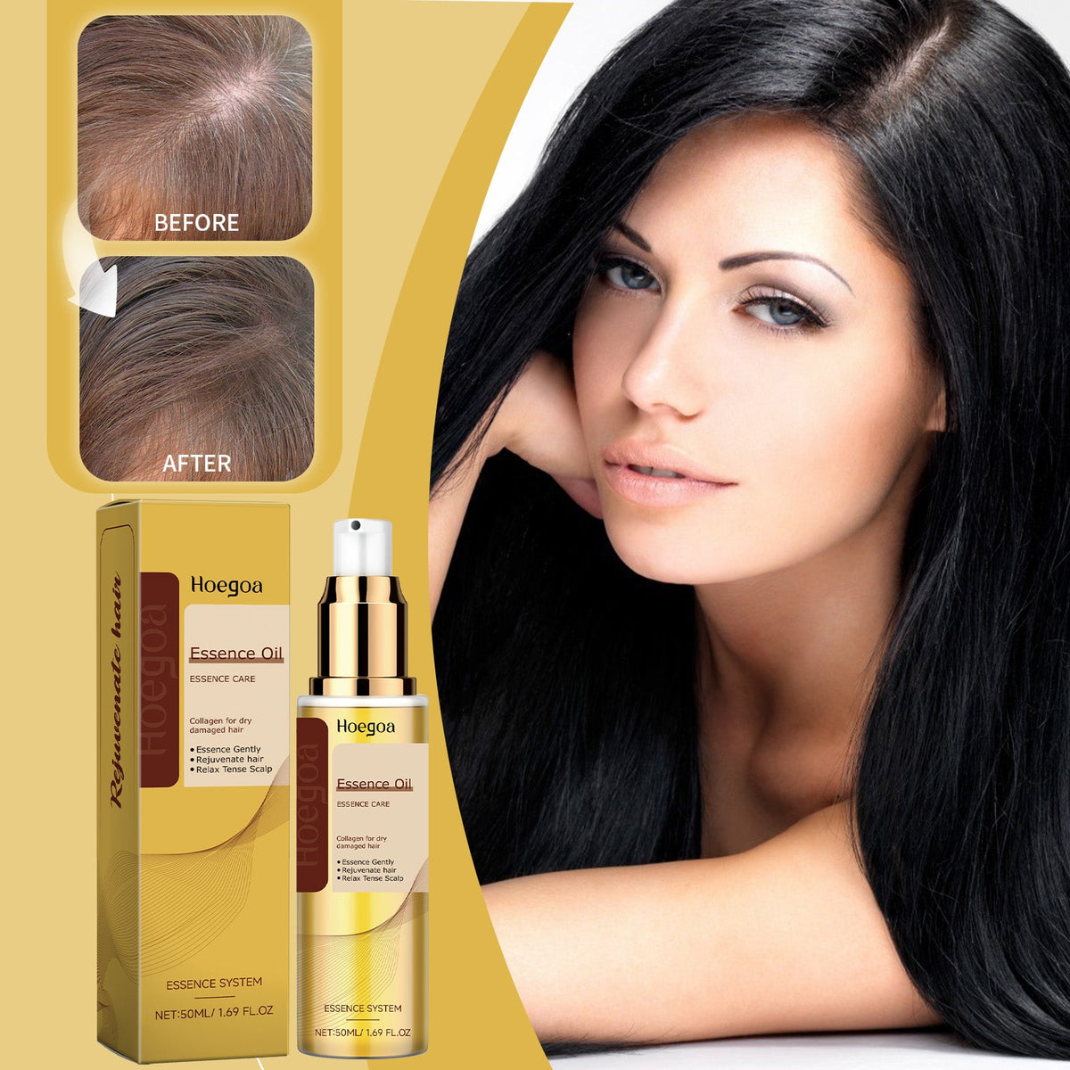 Natural Plant Hair Care Oil 50ml
