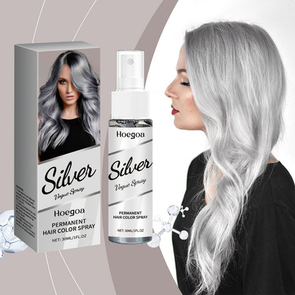 Silver Gray Hair Dye Spray 30ml