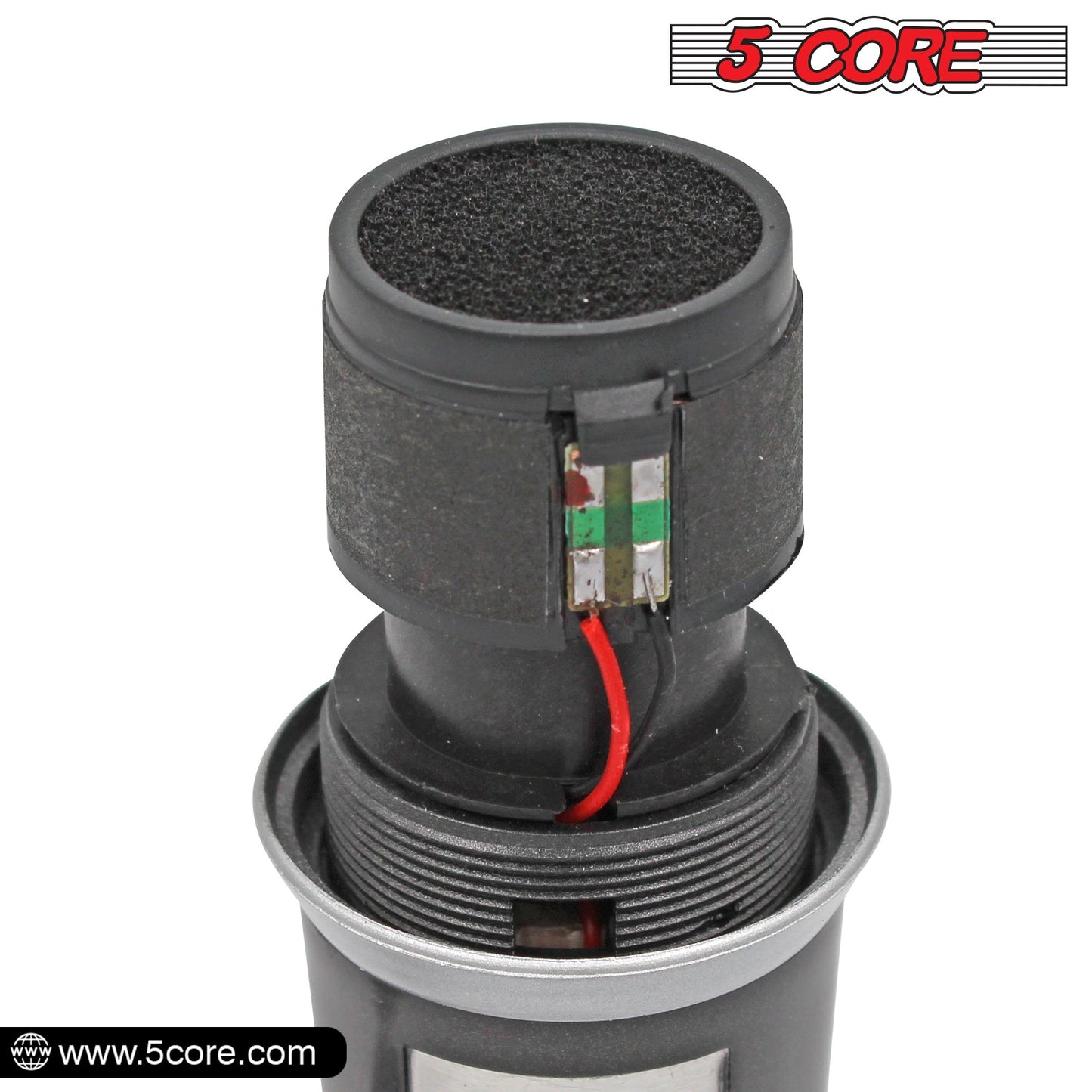 5 Core Microphone XLR Dynamic Mic Karaoke Singing Handheld Microfono Wired Professional Unidirectional 1/4 Plug In Cord Connection for Vocal DJ Music - PM 18 - Renee Lane Company