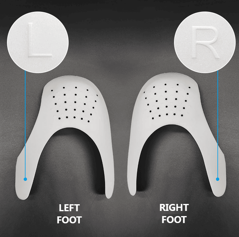 5 Pairs Shoe Protector Anti Crease Force Fields Cover Toe Cap Creasing Decreaser - Renee Lane Company