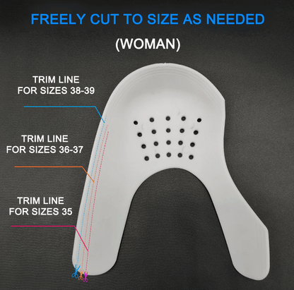 5 Pairs Shoe Protector Anti Crease Force Fields Cover Toe Cap Creasing Decreaser - Renee Lane Company