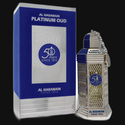 50 Years Platinum Oud By Al Haramain (Unisex) - Renee Lane Company