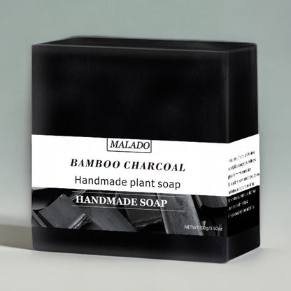 Square Bamboo Charcoal Soap