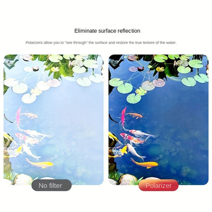 52mm Clip-On CPL Phone Lens Filter - Renee Lane Company