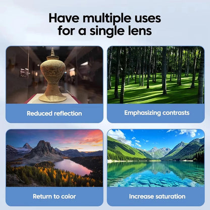 52mm Clip-On CPL Phone Lens Filter - Renee Lane Company