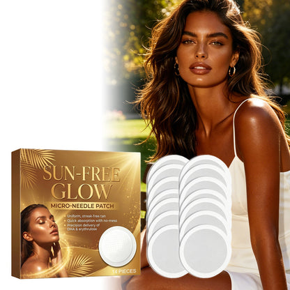 Sun-Free Tanning Microneedle Patch 14pcs